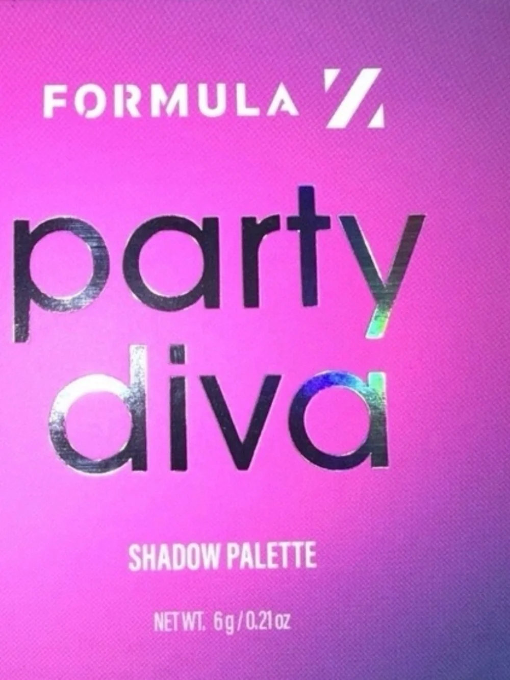 Formula Z Party Diva 6 Pan Eyeshadow Palette